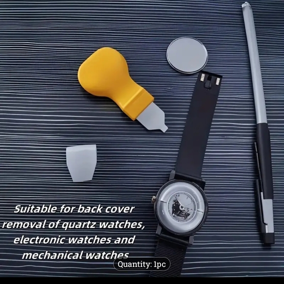 Watch Repair Tool Set with Black Strap - Picture 1 of 8
